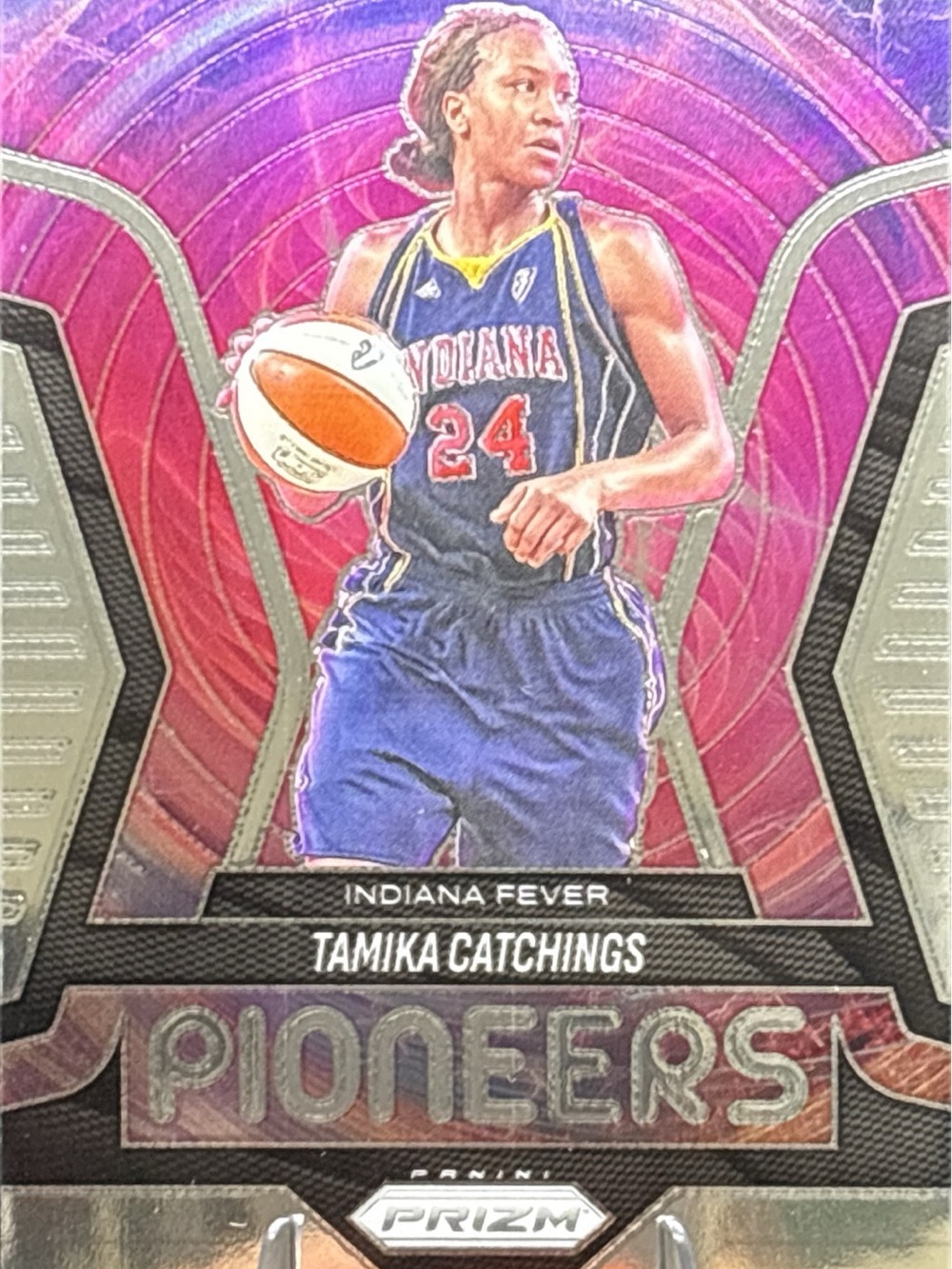 Panini Prizm Tamika Catchings Pioneers Basketball Card